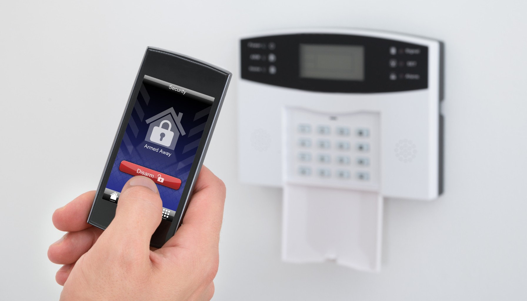 Dispositif d'alarme sans fil avec application de shield security